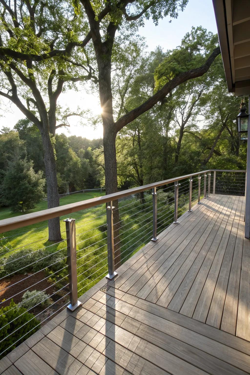 Cable Railing Ideas: Refresh Your Garden With Modern Style