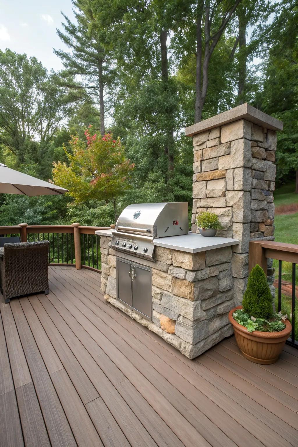 12+ Grill on Deck Ideas: Simple Upgrades for Outdoor Cooking Spaces