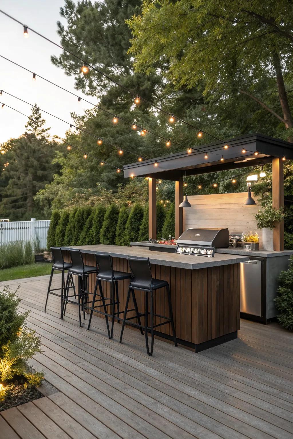 Outdoor Kitchen Deck Ideas: Make Your Patio Cooking Space Work for You