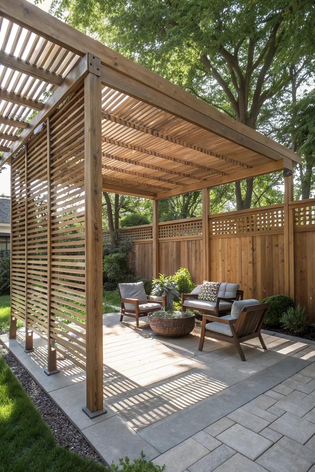 Pergola Privacy Screen Ideas: Create Your Relaxing Backyard Oasis