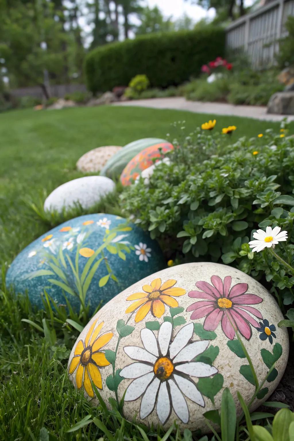 15+ Stone Painting Ideas: Try Creative Designs for Your Garden Decor