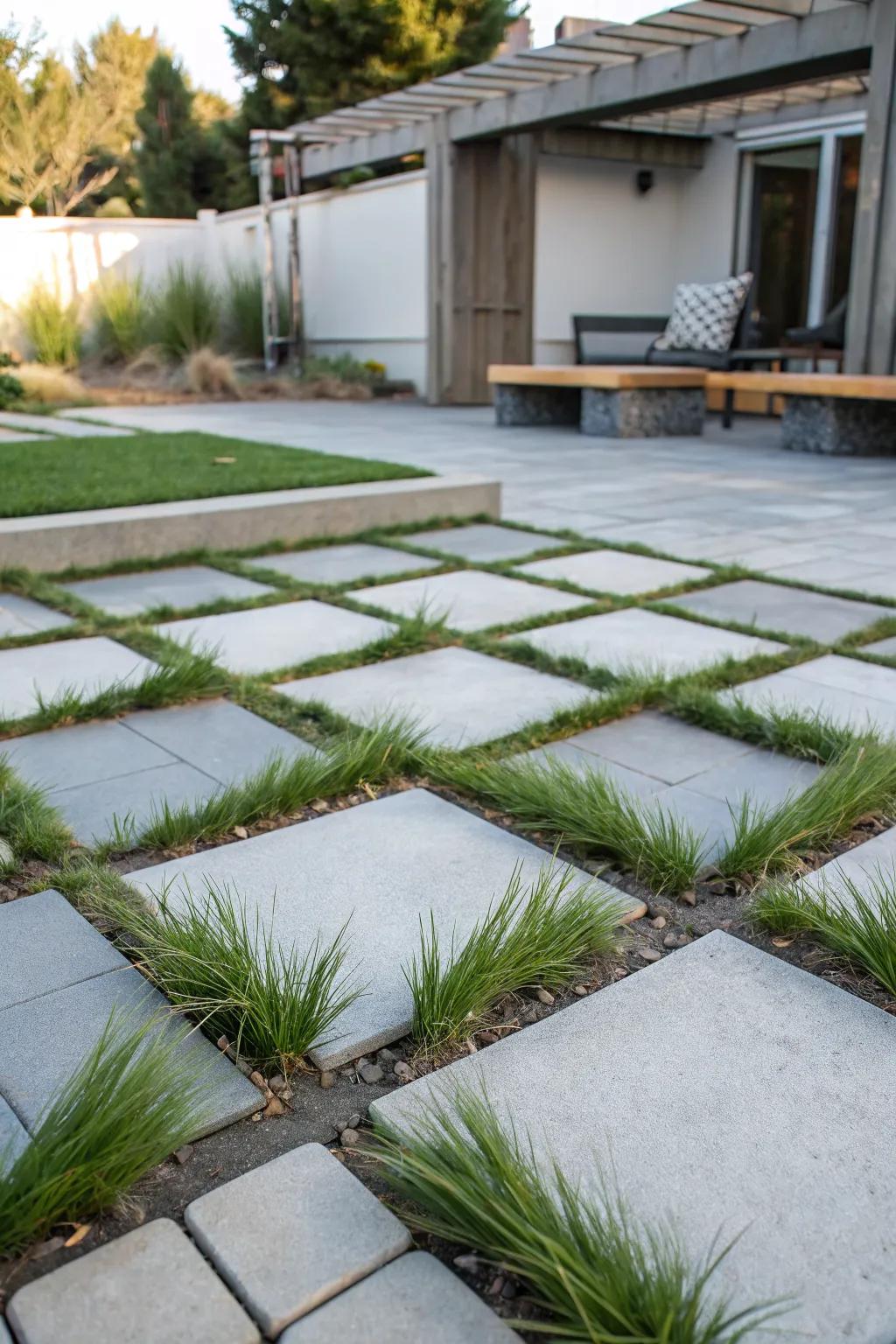 French Pattern Turf Turf Patio Ideas: Simple Ways to Refresh Your Outdoor Space