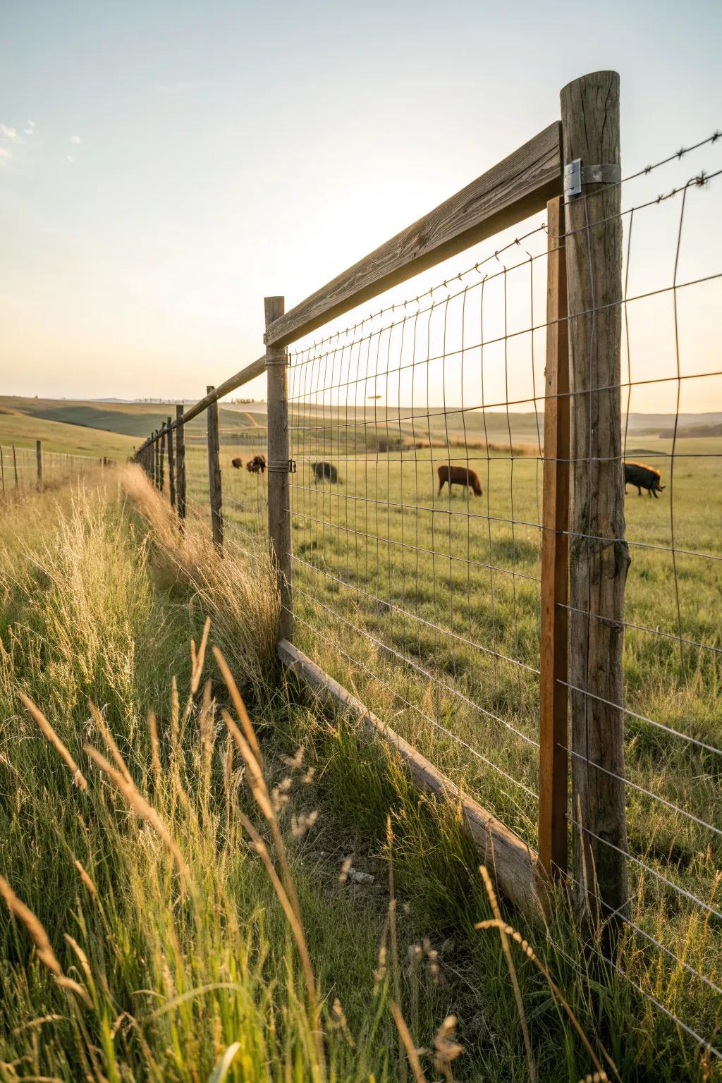 19+ Cattle Fence Ideas: Upgrade Your Garden's Style and Security
