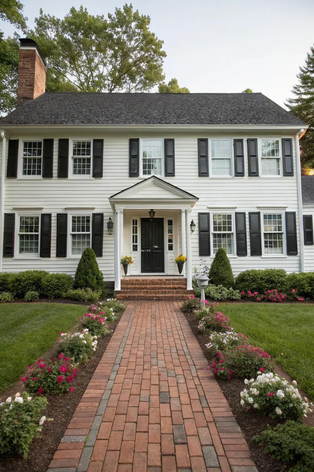 House Style Colonial Colonial House Siding Ideas Loved by Homeowners Like You
