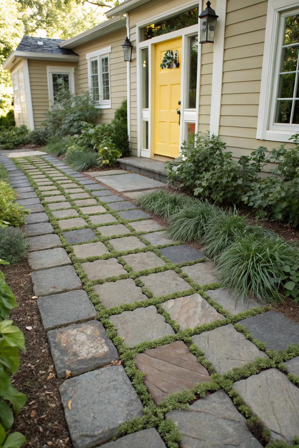 Front Approach Front Door Pathway Ideas: Simple Ways to Refresh Your Entry
