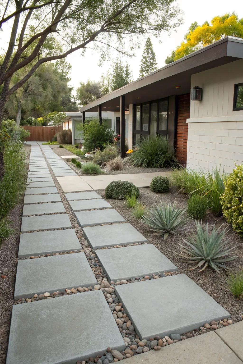 18+ Front Walkway Paver Ideas: Refresh Your Entryway with Simple Touches