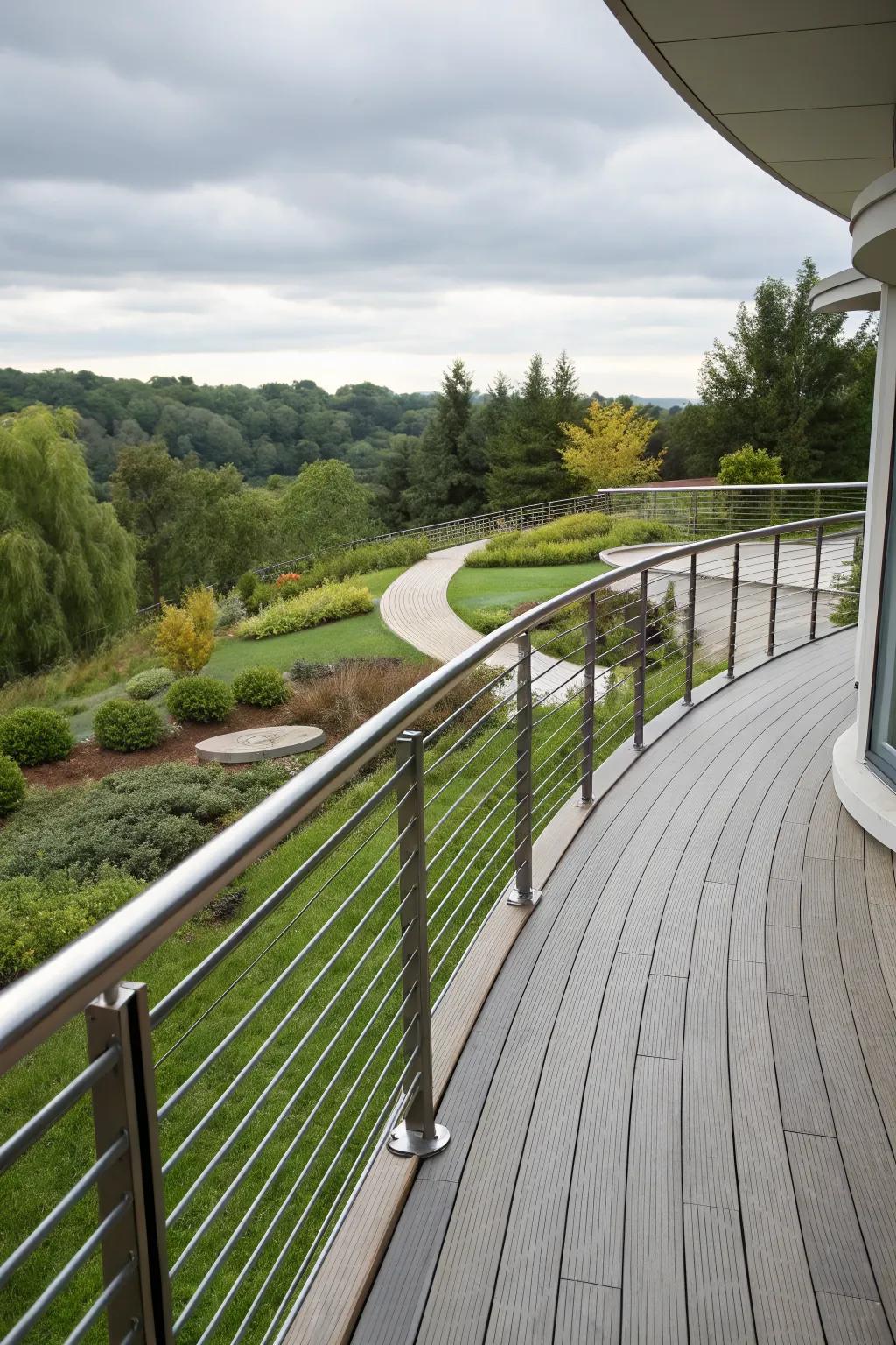 16+ Modern Horizontal Deck Railing Ideas: Upgrade Your Outdoor Space