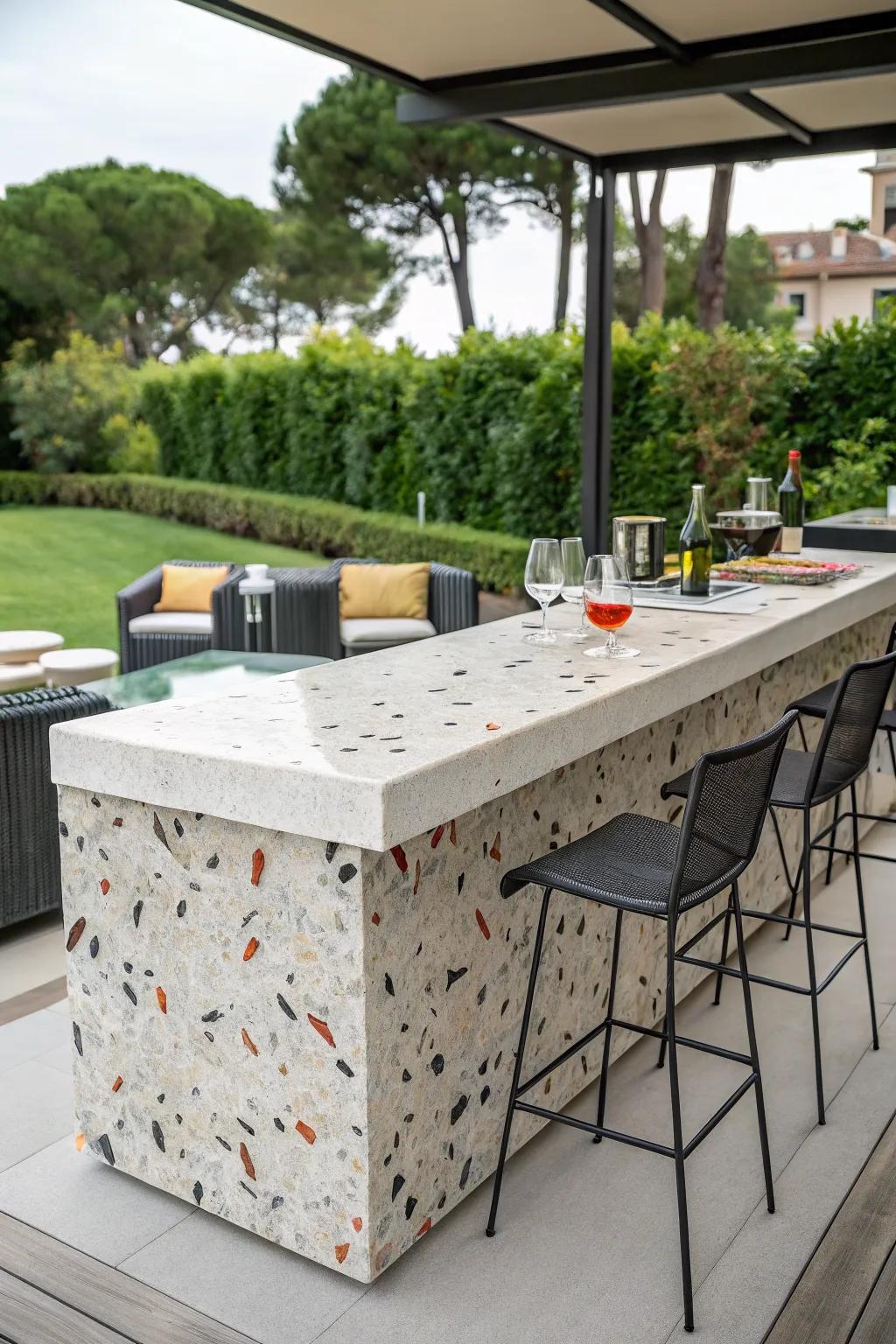 Outdoor Bar Countertop Ideas: Create a Welcoming Space for Friends