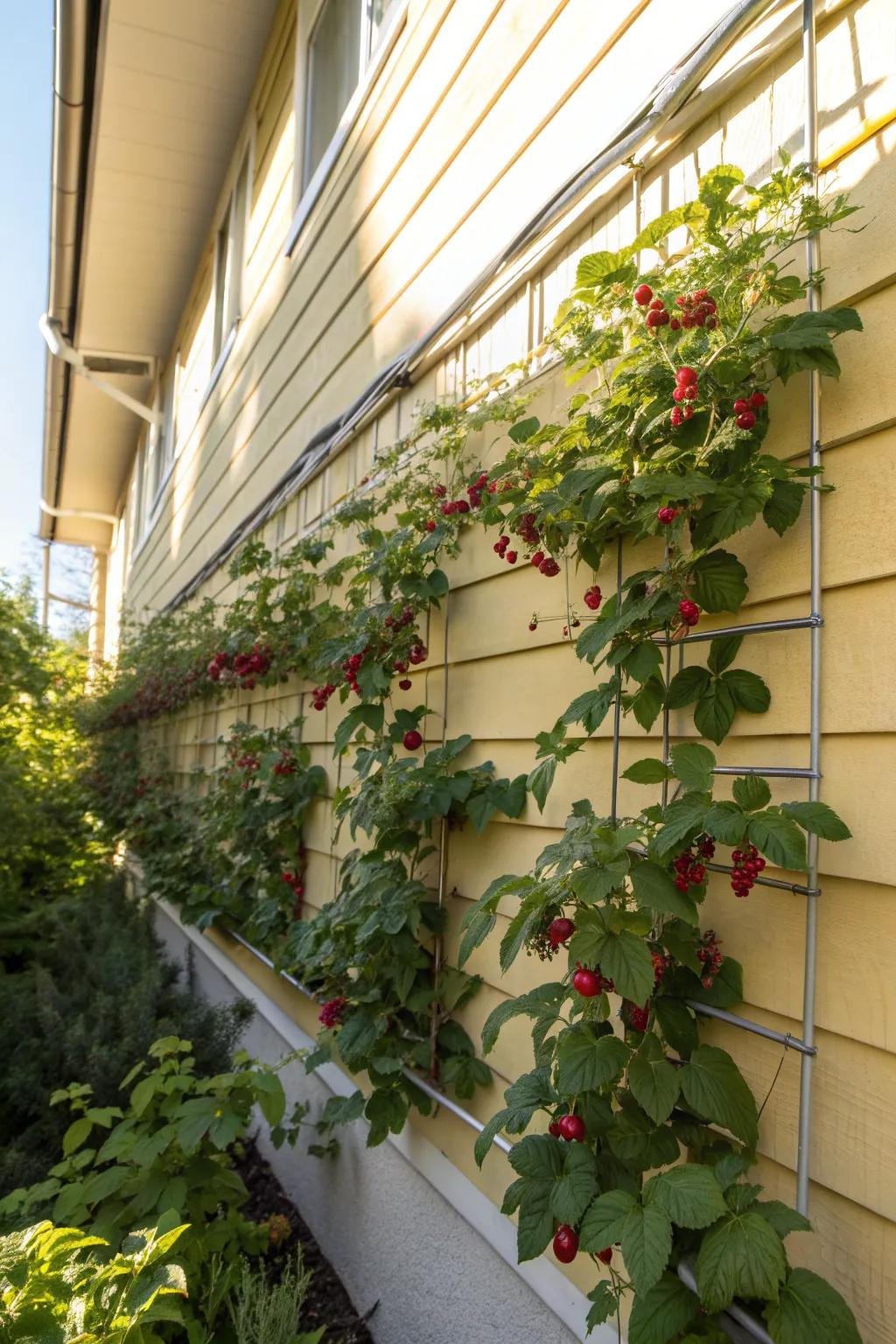 Berry String Trellis 16+ Berry Trellis Ideas: Grow Juicy Berries in Small Spaces