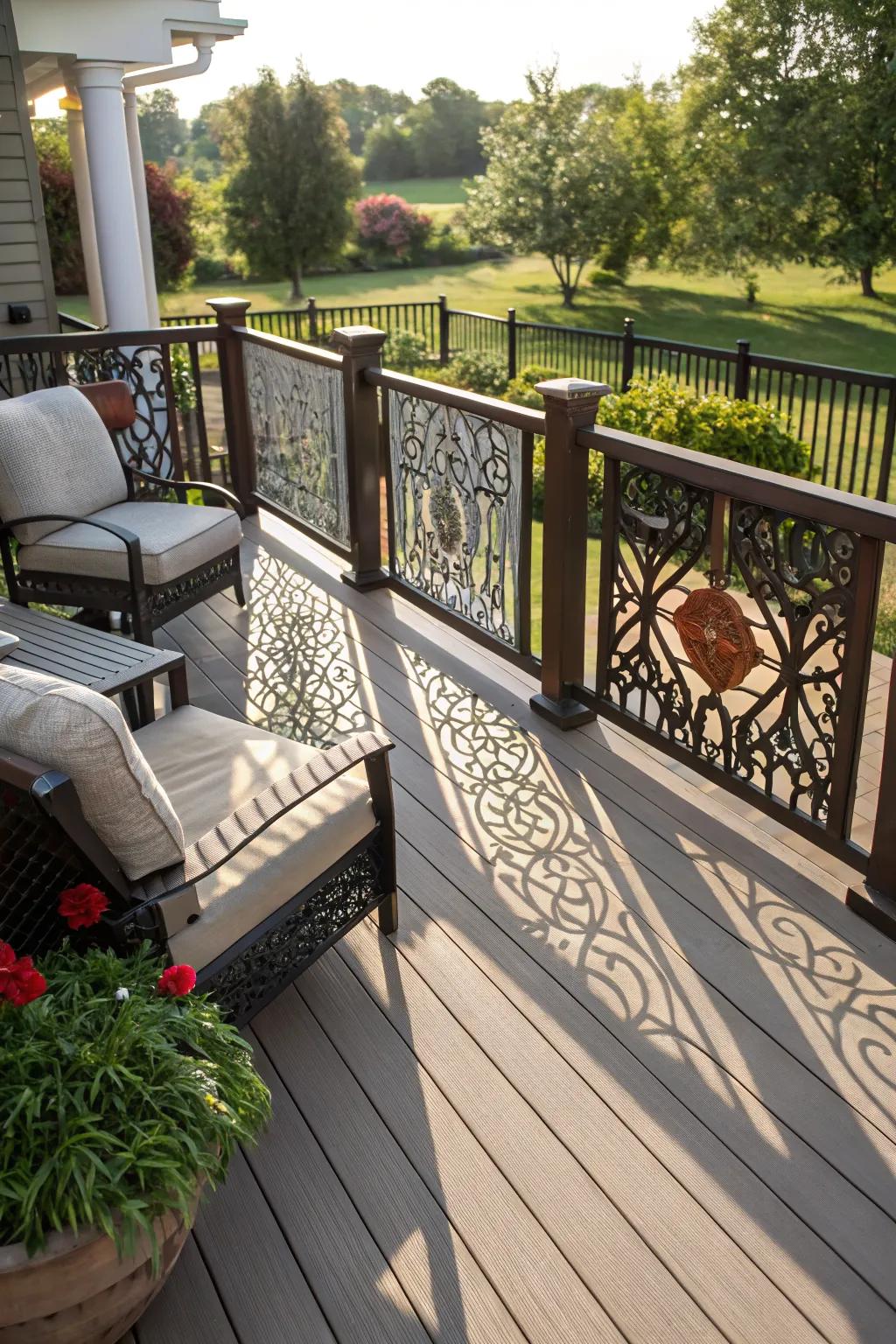 Composite Deck Railing Ideas for Dreamy Outdoor Spaces