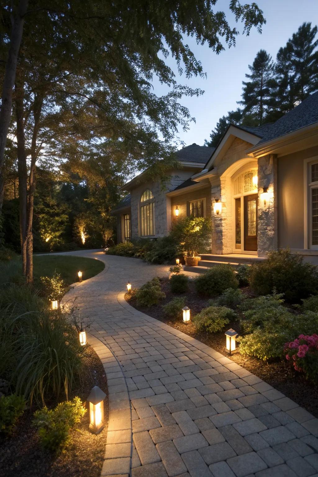 House With Path 20+ House Walkway Ideas to Make Your Garden More Inviting