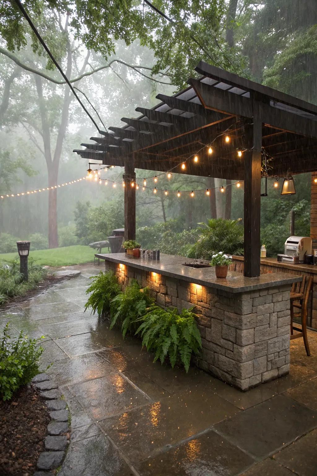 Outdoor Bar Countertop Ideas: Create a Welcoming Space for Friends