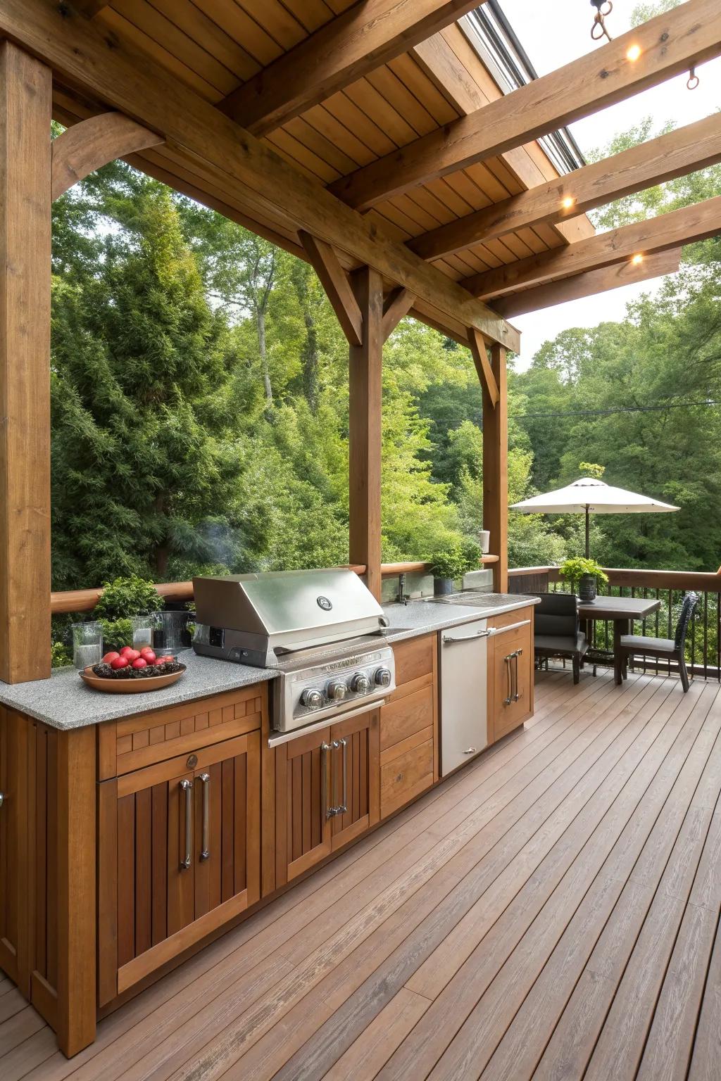 Outdoor Kitchen Deck Ideas: Make Your Patio Cooking Space Work for You