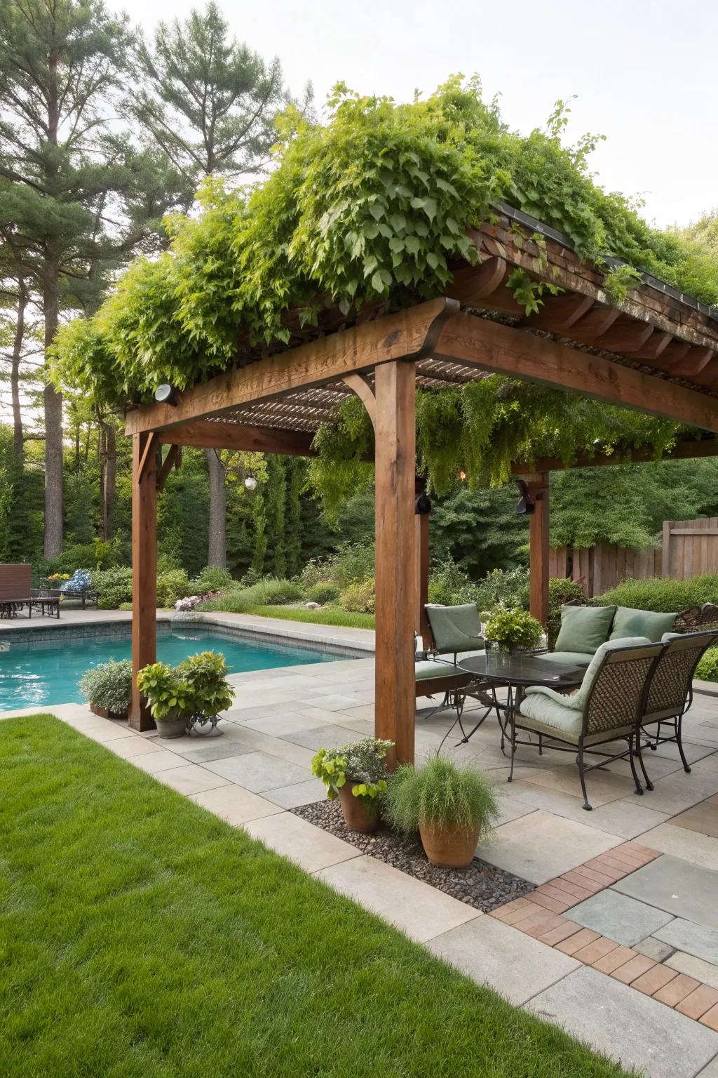 Pergola Pool Shade Ideas Relax in Comfort by the Water — free download