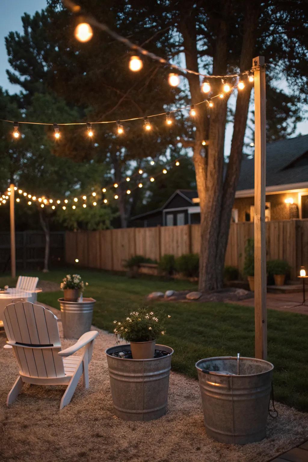String Light Post Ideas: Simple Ways to Brighten Your Garden Evenings