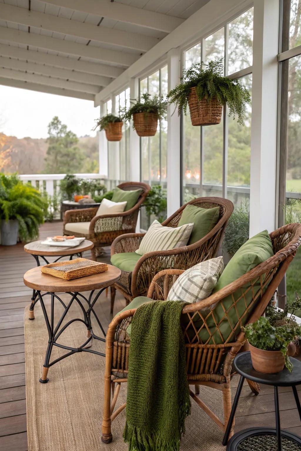 11+ Enclosed Porch Decorating Ideas: Refresh Your Space with Simple Touches