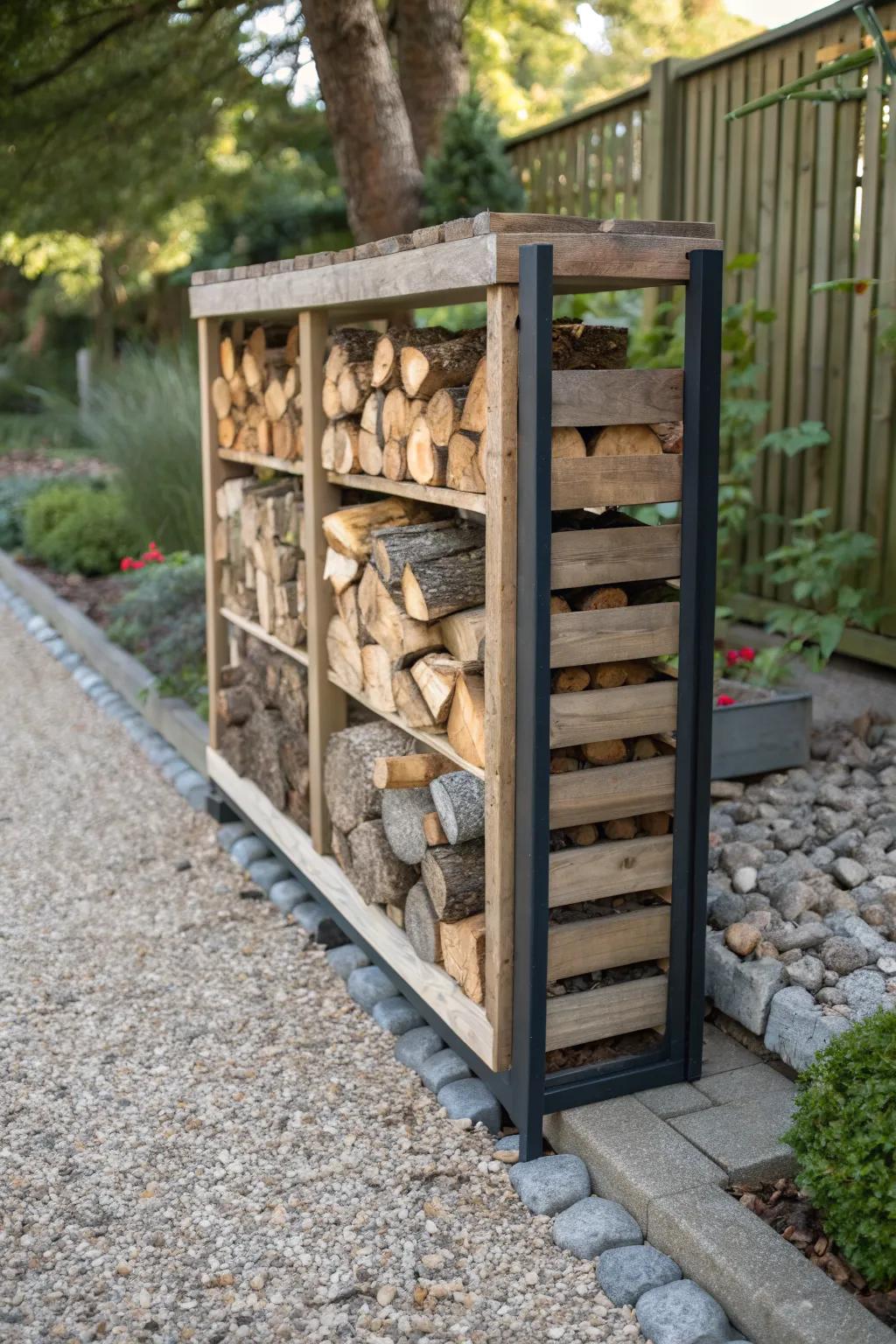 Firewood Racks Designs Firewood Rack Ideas: Keep Your Wood Tidy and Ready for Use