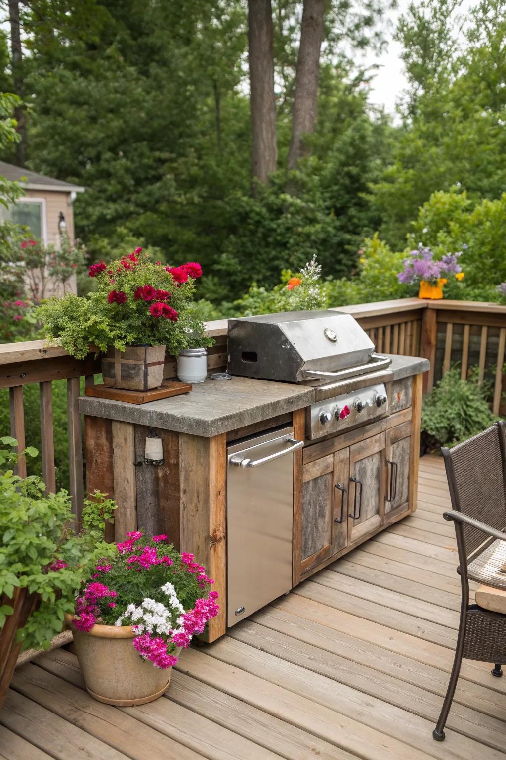 12+ Grill on Deck Ideas: Simple Upgrades for Outdoor Cooking Spaces