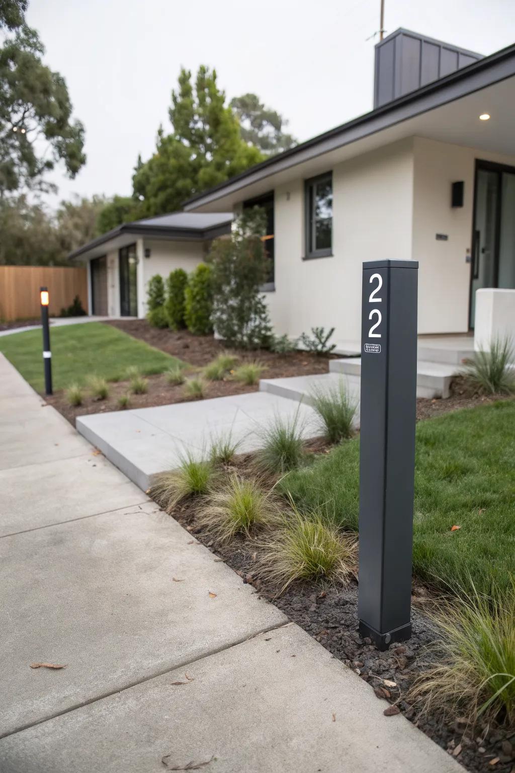 House Number Post Ideas: Stand Out With Unique Curb Appeal