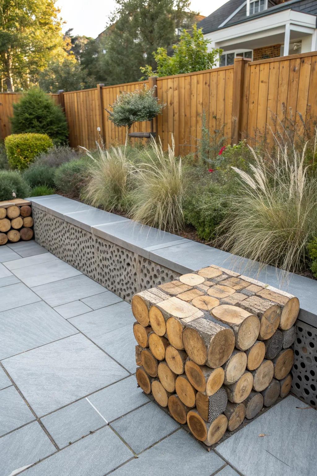 Log Bench Ideas: Refresh Your Outdoor Space with Natural Seating