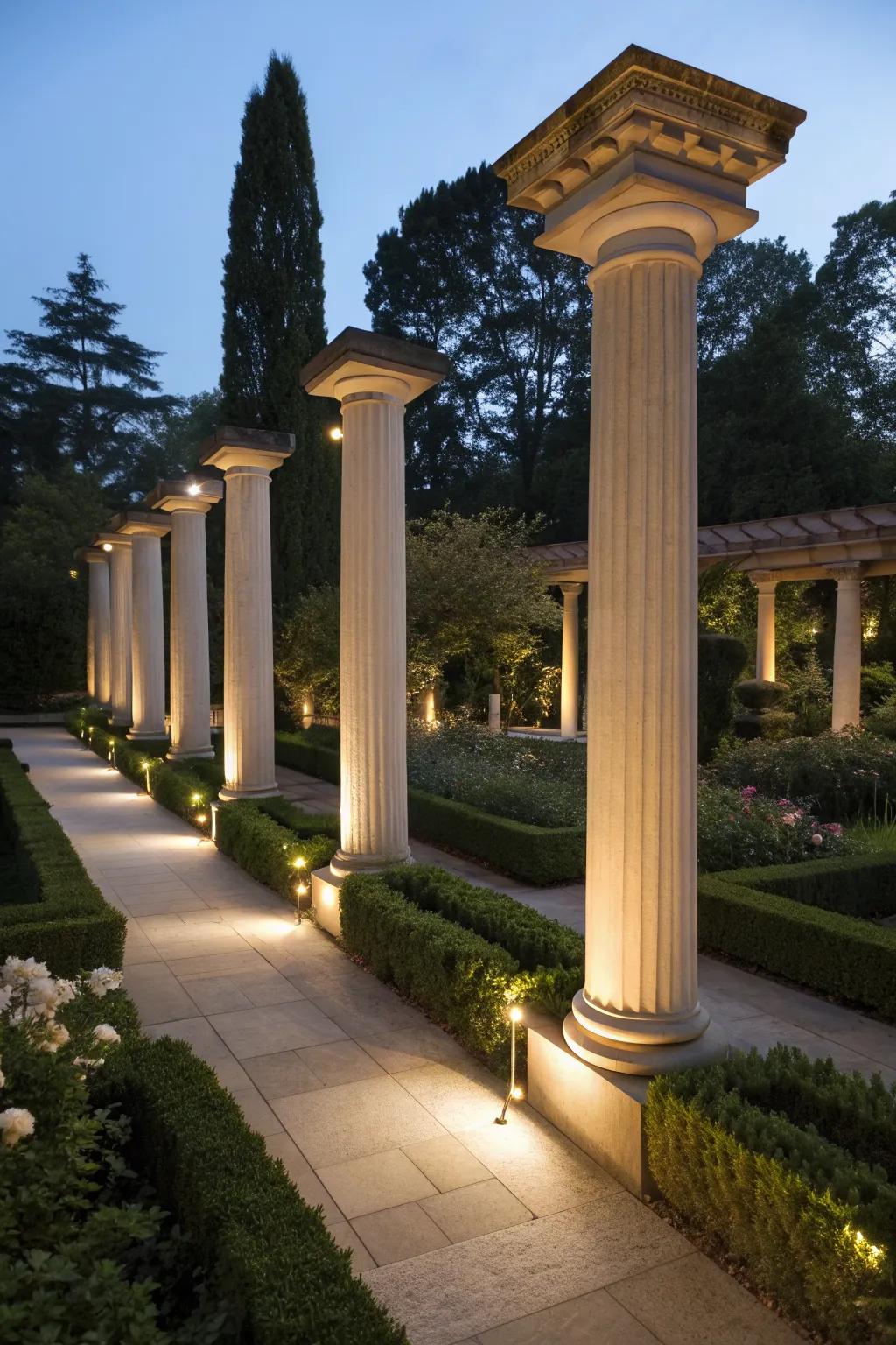 Outdoor Column Lighting Ideas: Simple Ways to Refresh Your Garden