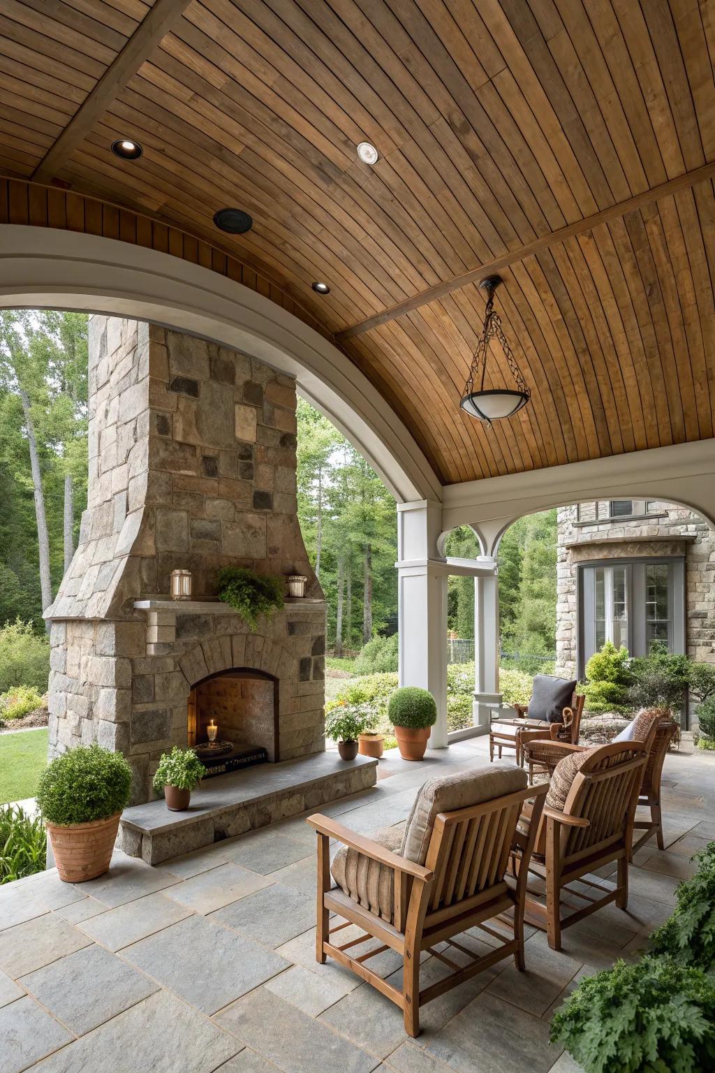 20+ Rustic Porch Ceiling Ideas: Create a Relaxing Outdoor Retreat