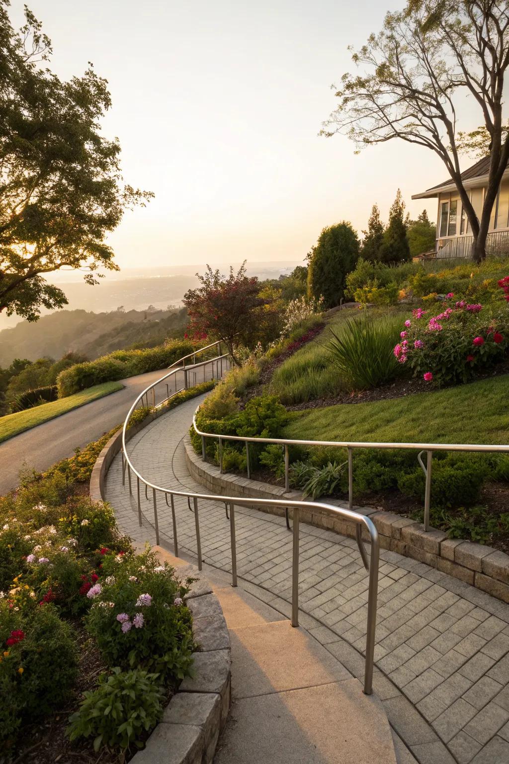 Sloped Driveway Ideas: Transform Your Entryway with Style