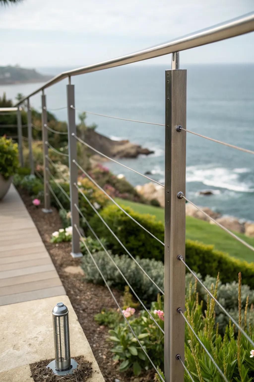 Cable Railing Ideas: Refresh Your Garden With Modern Style