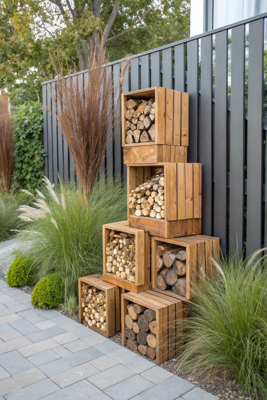 Firewood Racks Designs Firewood Rack Ideas: Keep Your Wood Tidy and Ready for Use