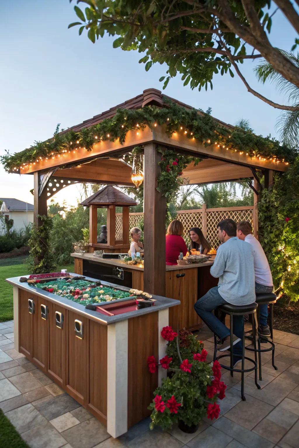 Gazebo Bar Ideas: Transform Your Outdoor Space for Relaxing Evenings