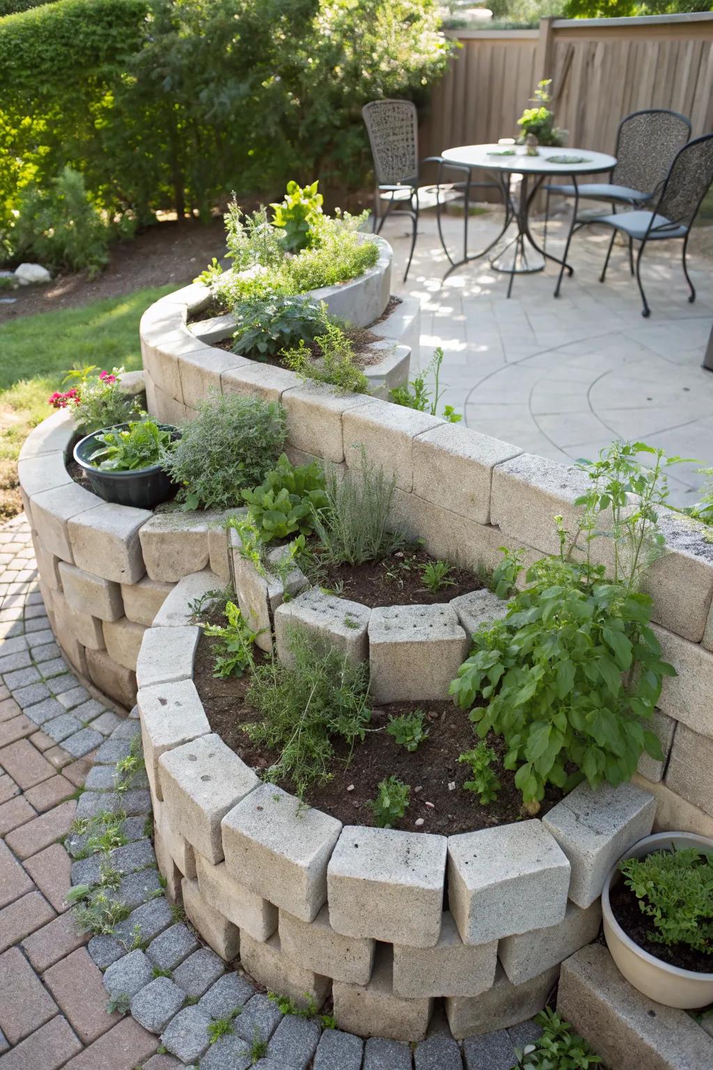 Porch Blocks Landscaping Ideas with Cinder Blocks: Try These for a Fresh Look