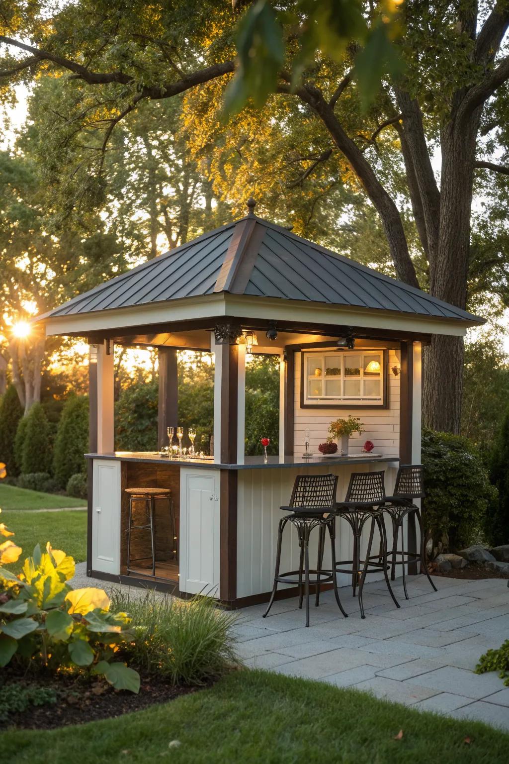 16+ Outdoor Kitchen Gazebo Ideas: Create a Relaxing Backyard Retreat