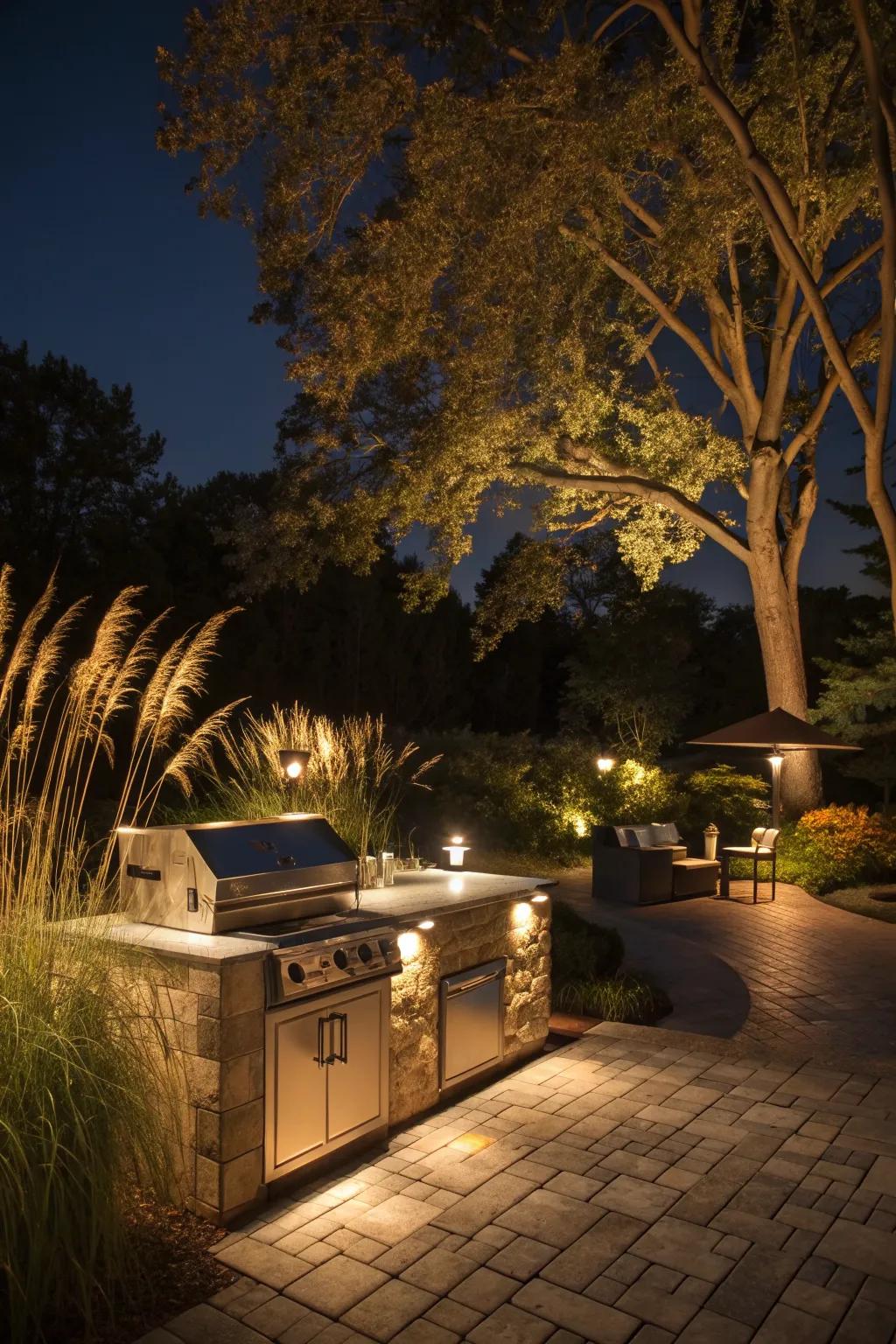 Outdoor Kitchen Lighting Ideas: Create a Welcoming Space for Evenings