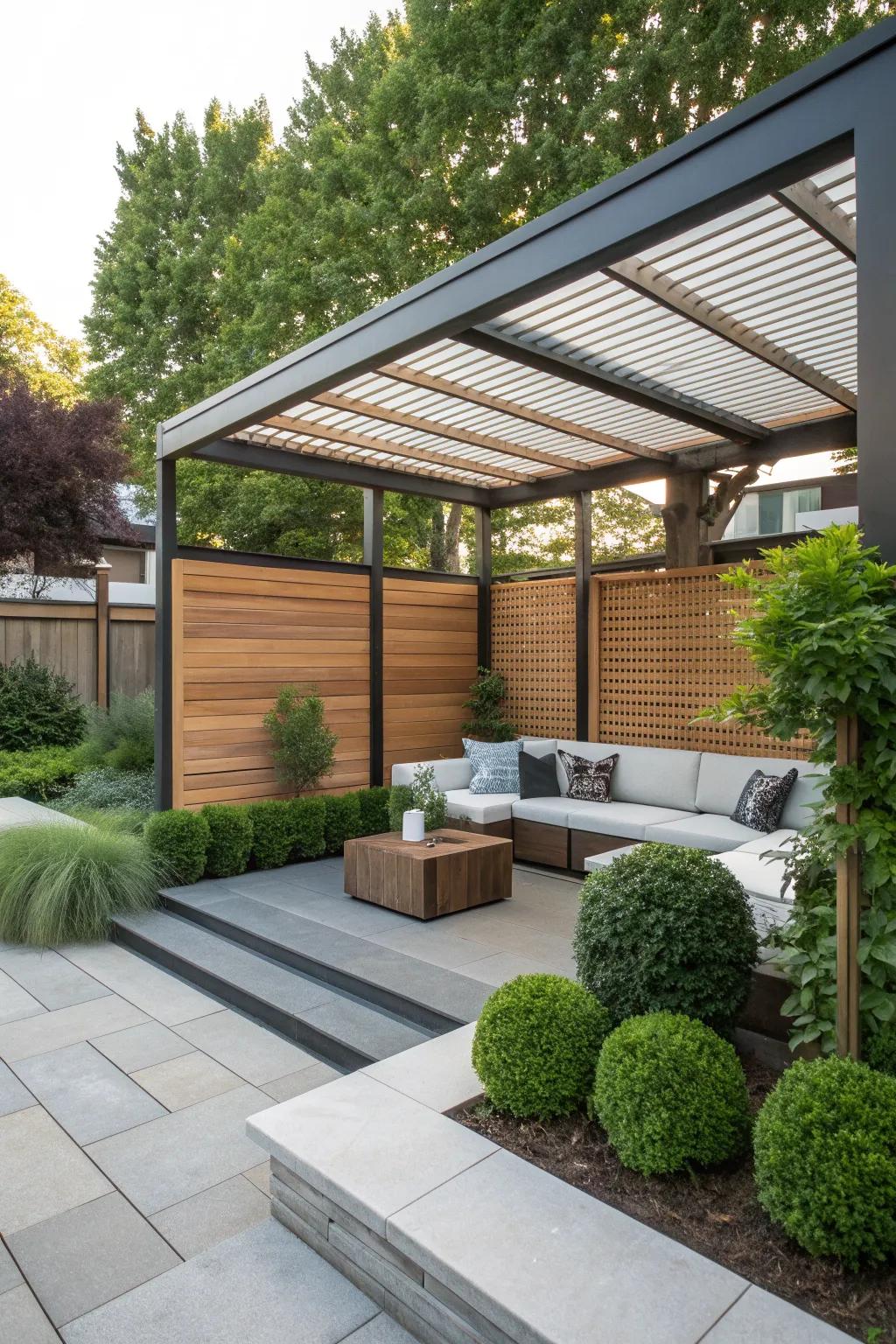 Pergola Privacy Screen Ideas: Create Your Relaxing Backyard Oasis