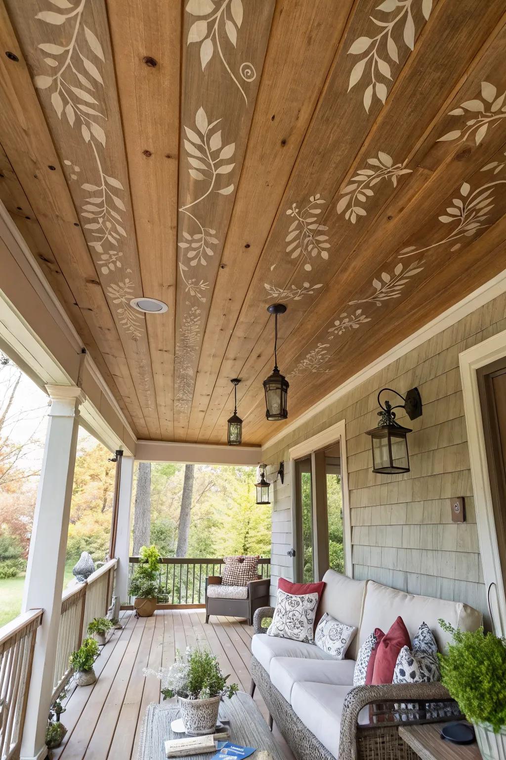 20+ Rustic Porch Ceiling Ideas: Create a Relaxing Outdoor Retreat