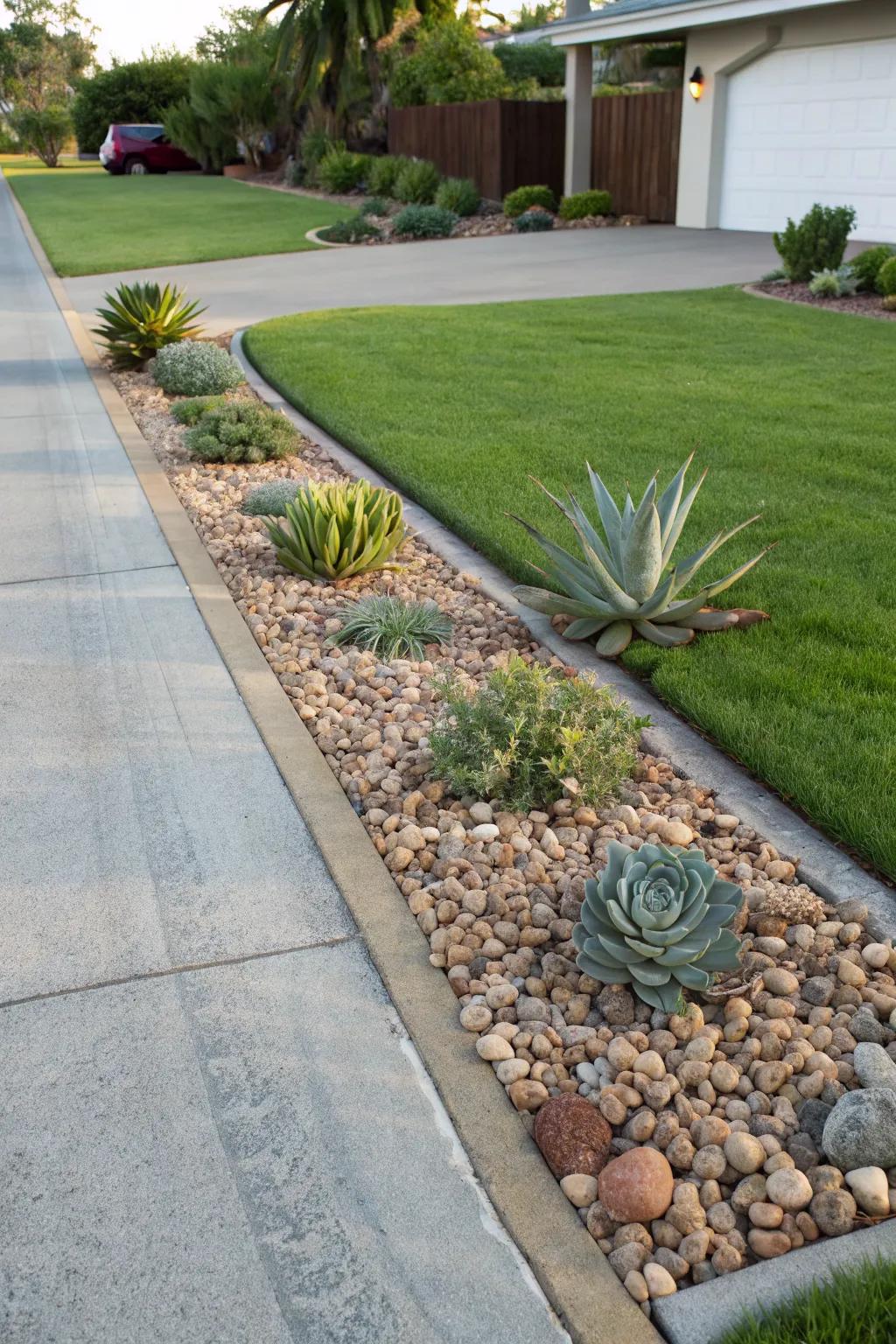Separate Front Yard Property Line Ideas: Create Welcoming Borders