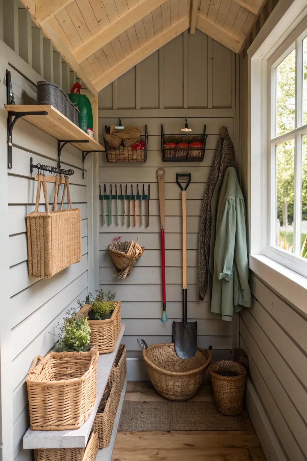 13+ Small Shed Storage Ideas: Create More Space for Garden Tools