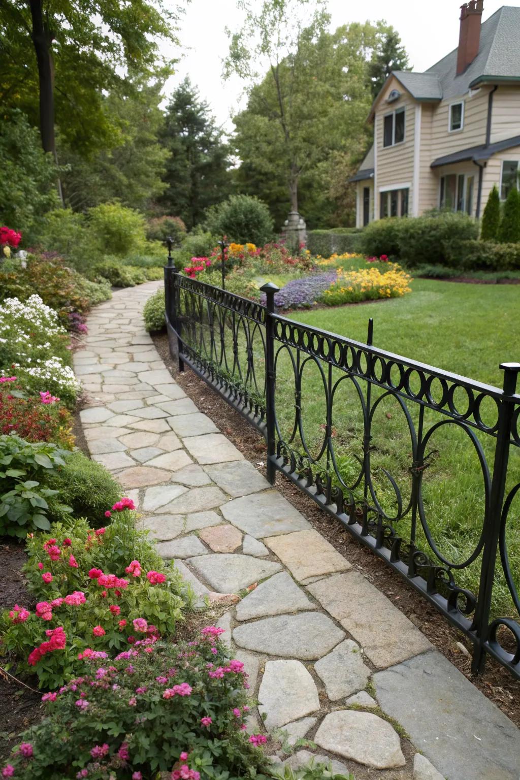 17+ Wrought Iron Railing Ideas: Transform Your Garden Spaces