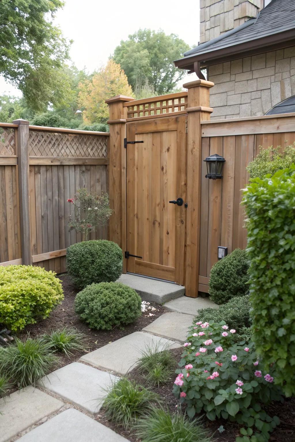 Use Side Gate 17+ Backyard Side Gate Ideas: Boost Curb Appeal With Simple Updates