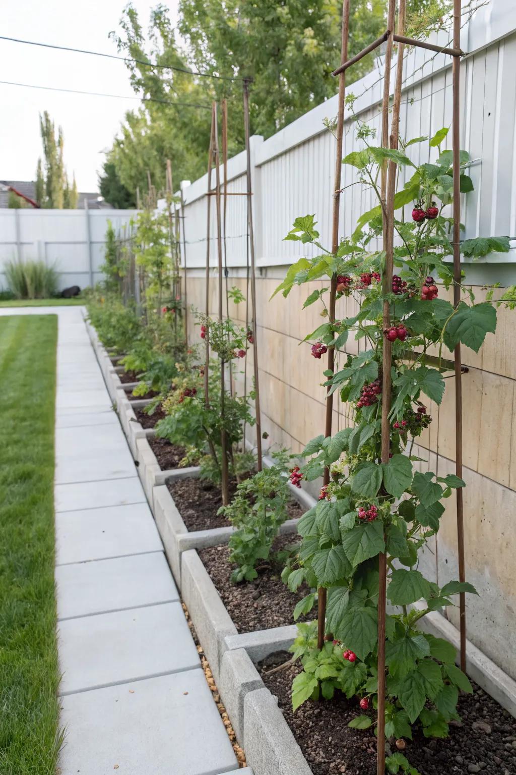 Berry String Trellis 16+ Berry Trellis Ideas: Grow Juicy Berries in Small Spaces