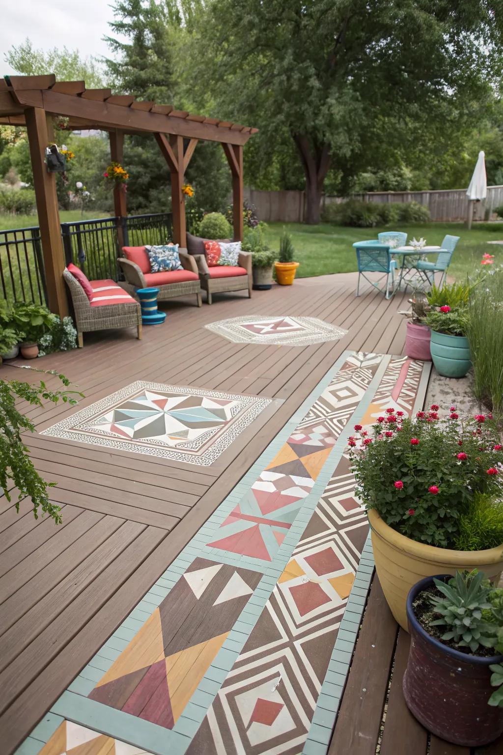 6+ Patio Deck Flooring Ideas: Refresh Your Outdoor Space With Simple ...