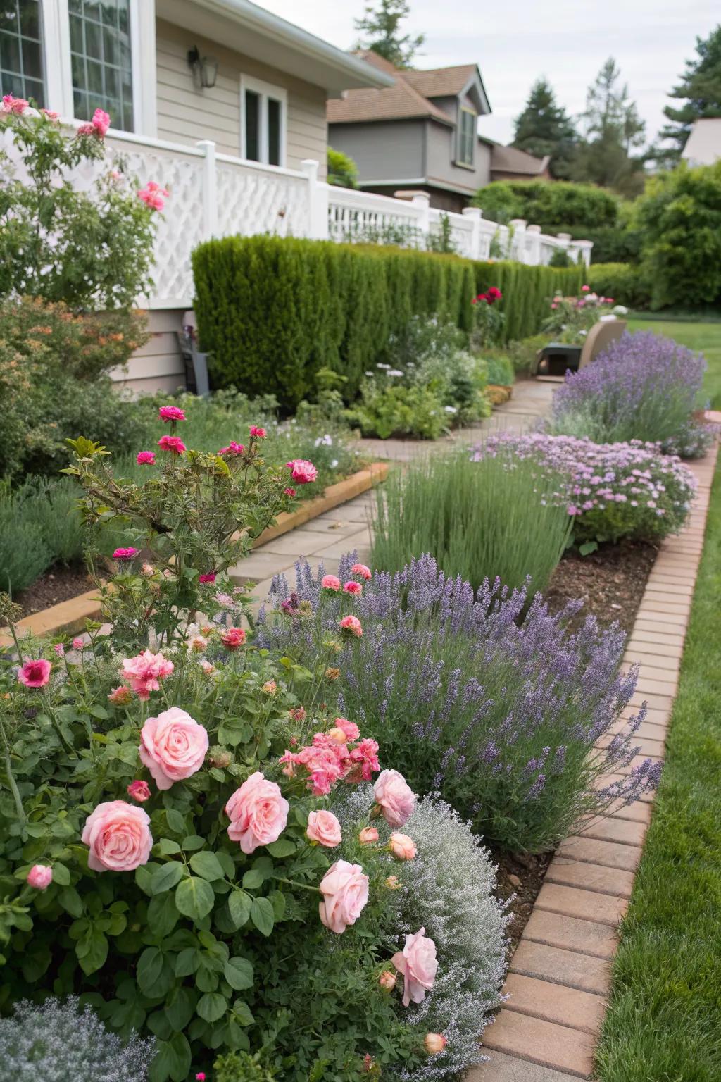 17+ Rose Bush Landscaping Ideas: Refresh Your Outdoor Space
