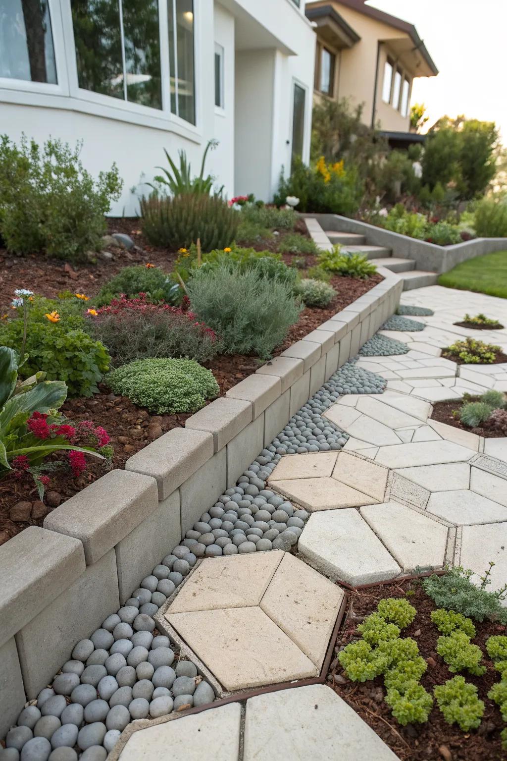 Stone Rock Border Edging Ideas: Create a Natural Look for Your Garden