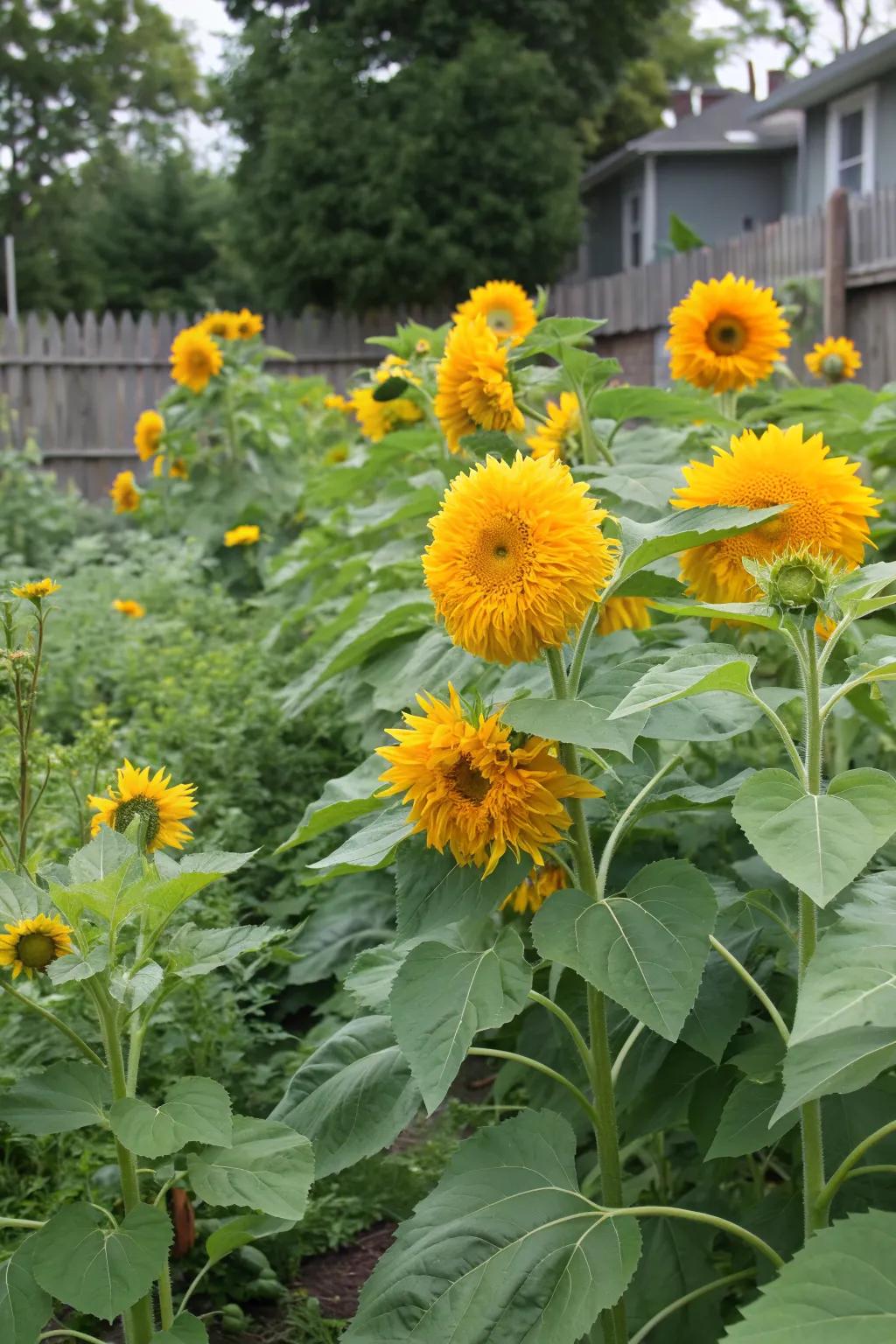 18+ Backyard Sunflower Garden Ideas: Simple Ways to Brighten Your Space