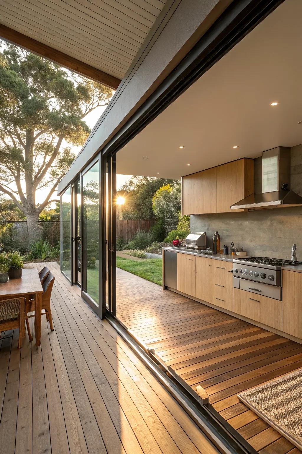 18+ Indoor Outdoor Kitchen Ideas: Create Seamless Spaces for Everyday ...