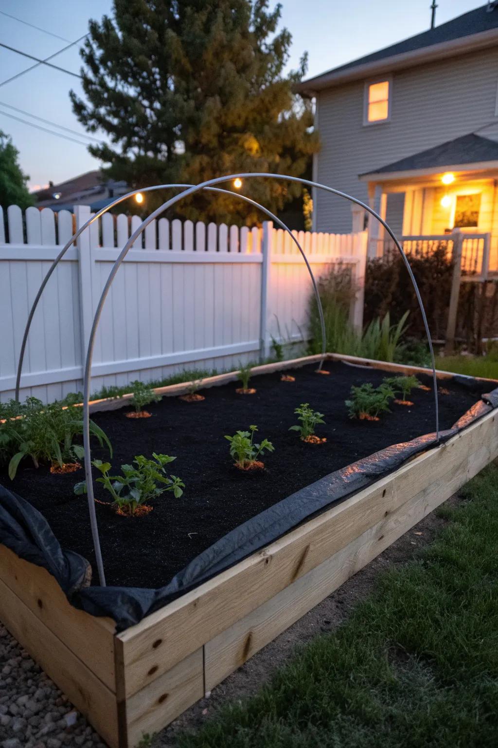 21+ Raised Garden Bed Cover Ideas: Protect Plants & Harvest More