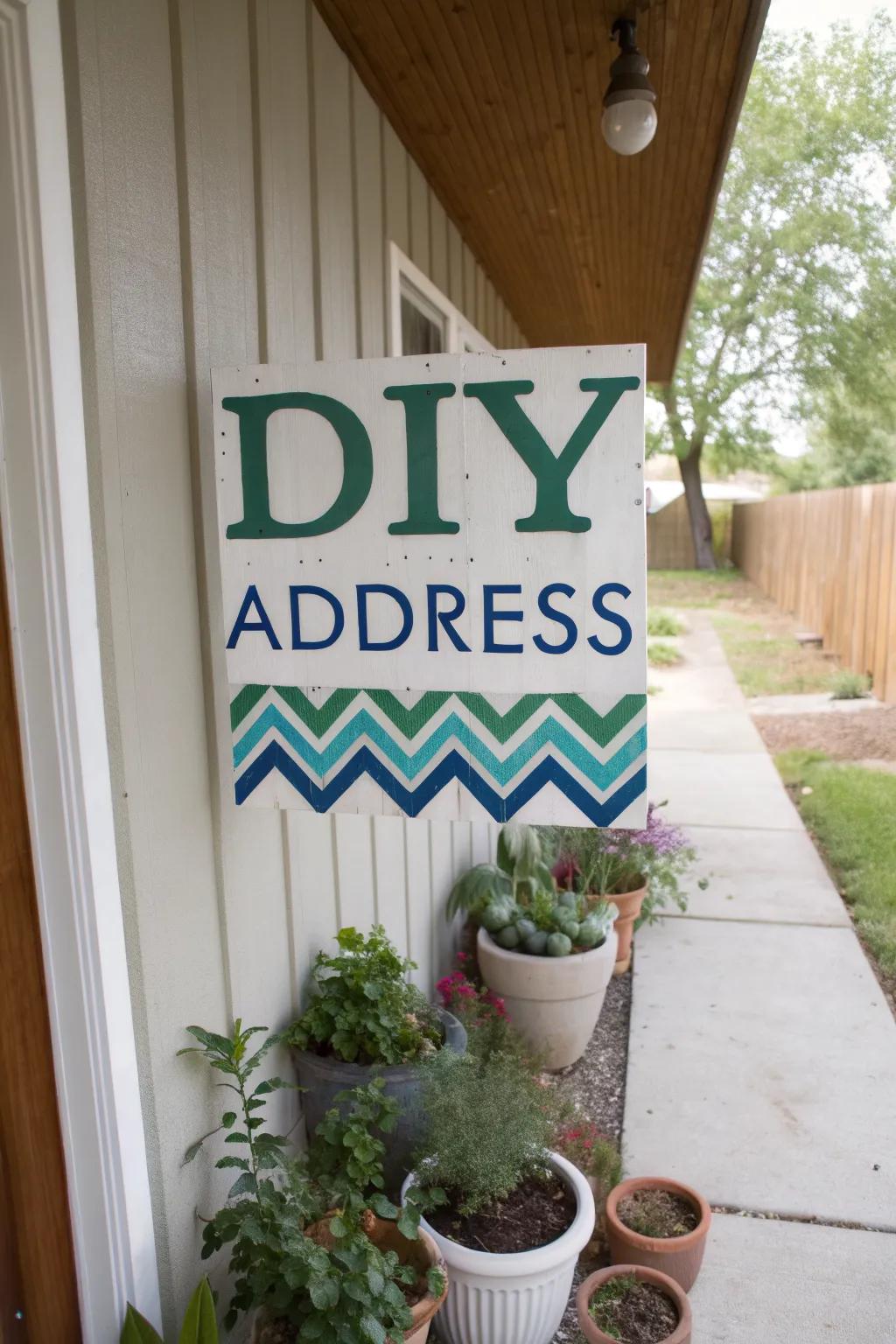 DIY Address Sign Ideas: Refresh Your Entryway With Simple Projects