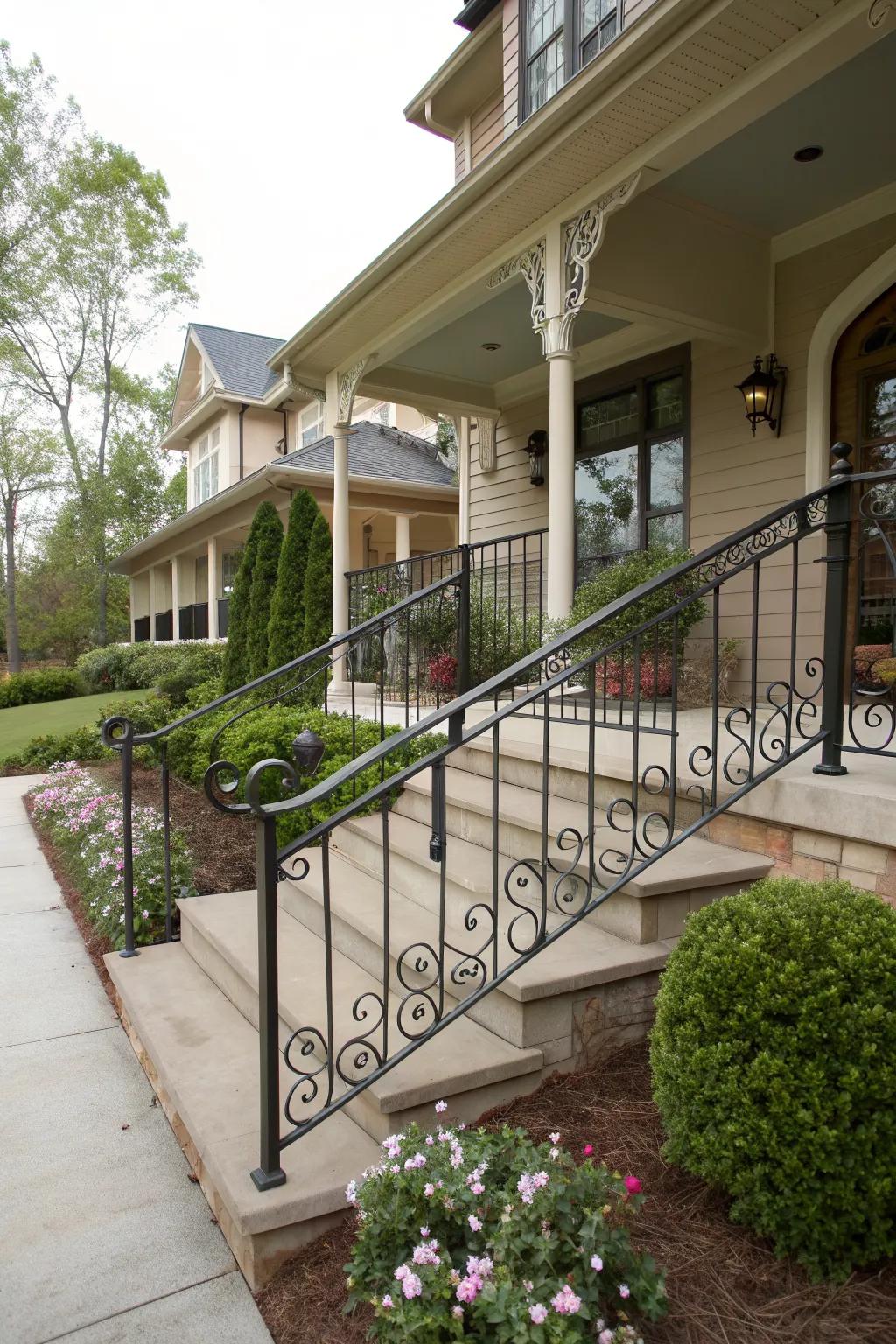 Metal Front Porch Railing Ideas: Upgrade Your Entryway Style