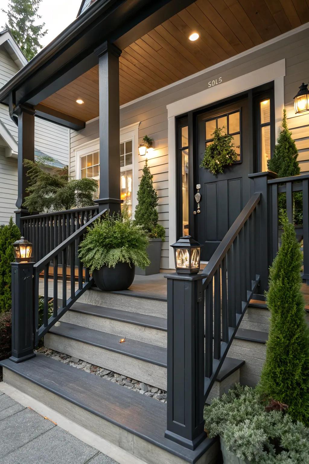 Modern Front Porch Railing Ideas: Transform Your Entryway