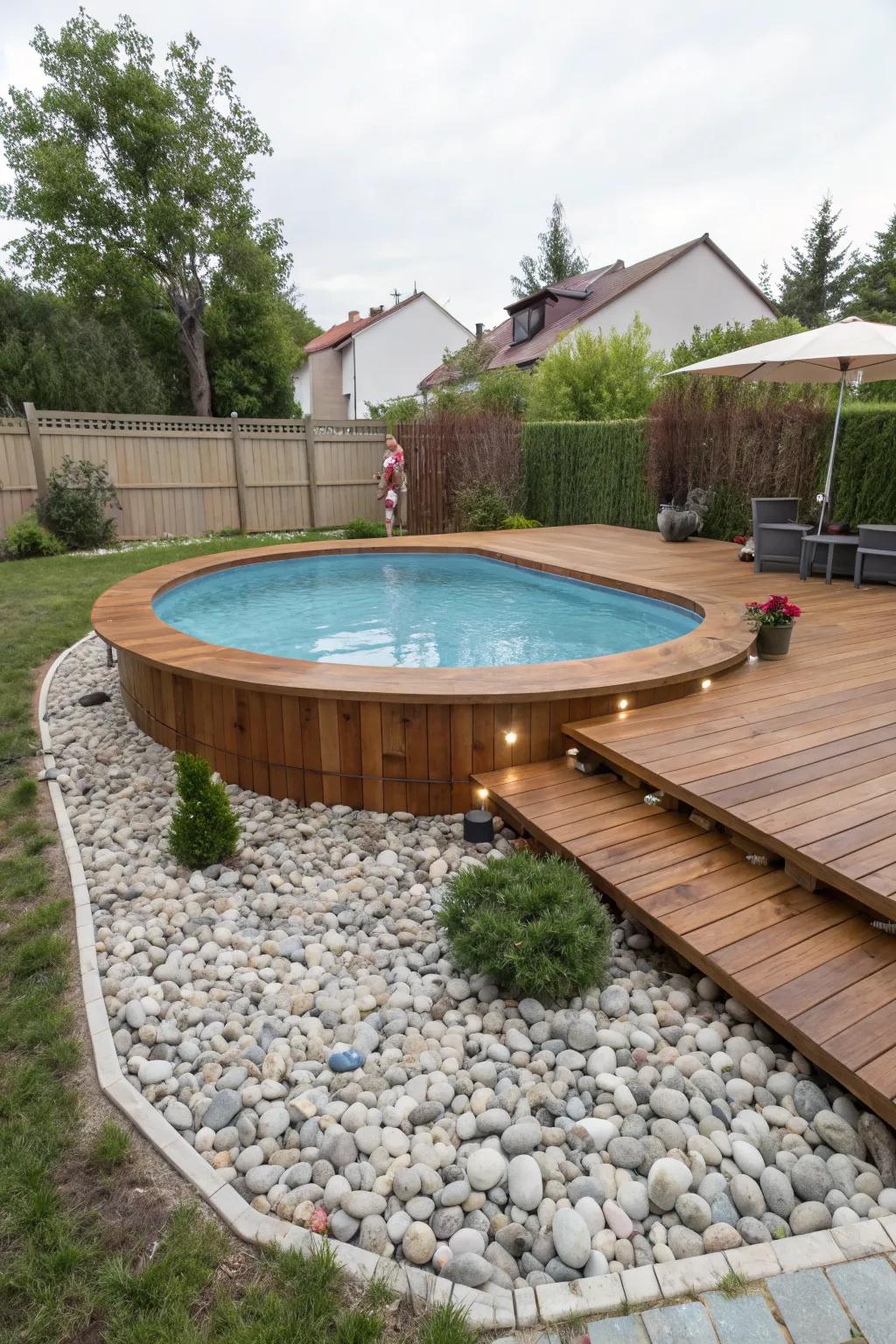 Round Pool Deck Ideas: Transform Your Backyard Retreat Today